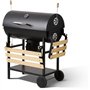 Barbecue a charbon - COOKING BOX - MIKE EVOLUTION - 142 X 57 X 112 cm - Noir