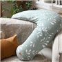 Coussin Big Flopsy - BEABA - 915062 - Jersey de coton imprimé Nature