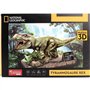 Puzzle 3D - T-Rex - Jeu de construction - EXPLORA - Dinosaure - 52 pieces - Des 8 ans