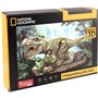 Puzzle 3D - T-Rex - Jeu de construction - EXPLORA - Dinosaure - 52 pieces - Des 8 ans