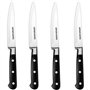Set de couteaux - ARTHUR MARTIN - AMC1650 - 4 couteaux a steak - 4 pieces - Noir
