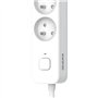 Multiprise - QUARX - 4 prises - Avec interrupteur, câble 3m