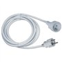Rallonge électrique - GAO - 16A - Câble 5m - Blanc - Flexible - Durable
