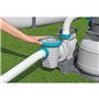 Filtre a sable / pompe de filtration pour piscine jusqu'a 42 m3- Bestway - 6 056 L/h - Avec préfiltre