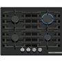 Table de cuisson a gaz - BOSCH Série 6 - 4 foyers - 52 x 59 x 4,5 cm - PPP6A6I40 - Noir