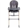 Chaise haute - CHICCO - Polly Essential - 0/3 ans - Gris Coal