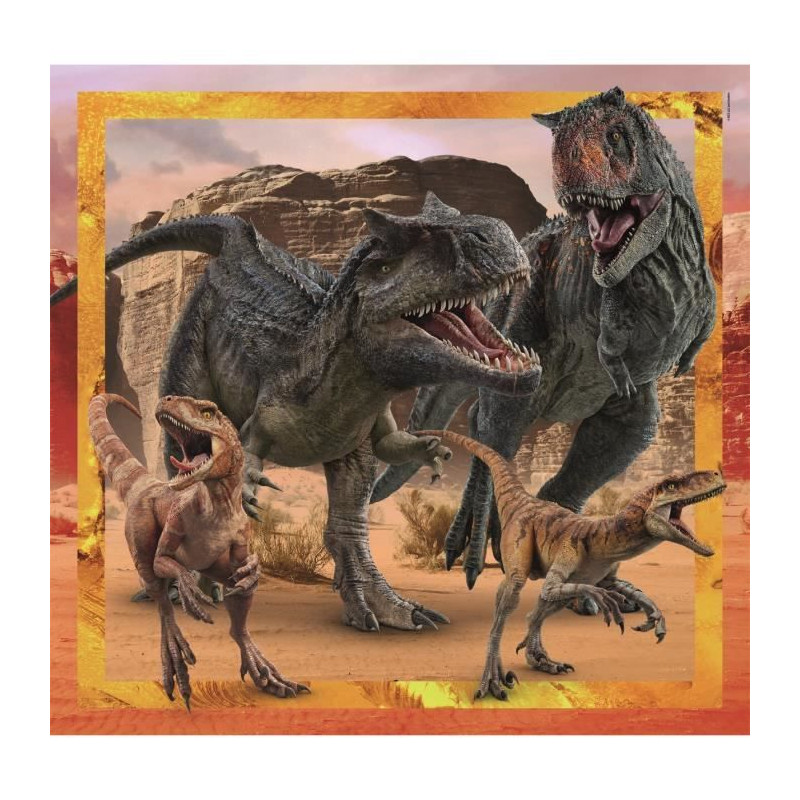 Image secondaire de CLEMENTONI puzzle 3x48 pièces - Jurassic World