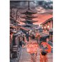 CLEMENTONI - Compact 500 pieces - Evening in Kyoto
