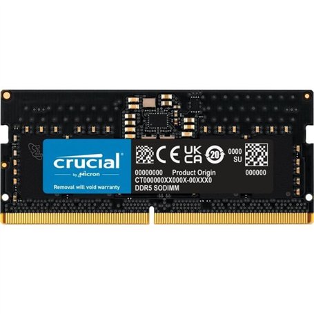 Crucial Mémoire RAM DDR5 - 64GB - 5600 MT/s - CL46 - SODIMM