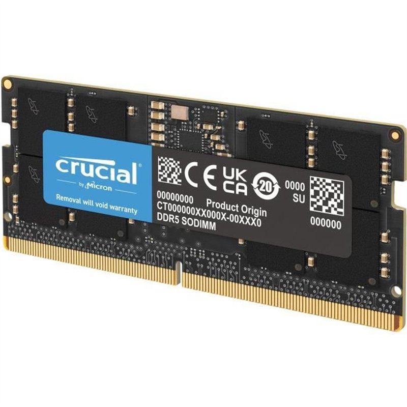 Image secondaire de Crucial Mémoire RAM DDR5 - 64GB - 5600 MT/s - CL46 - SODIMM