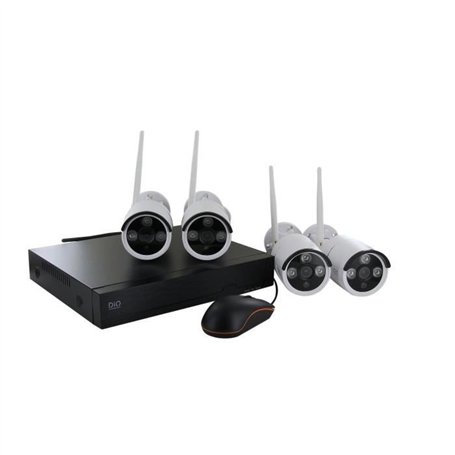 Kit vidéo de surveillance NVR sans fil + 4 caméras - DIO CONNECTED HOME - 3MP
