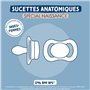 Duo sucettes anatomiques - DODIE - 0/2 mois - Pieuvre