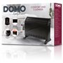 Convecteur de chauffage turbo - 2000 W - DOMO - DO7350CH - 52,5 x 38,8 x 19,5 cm - Noir