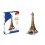 Puzzle 3D - Tout Eiffel - Jeu de construction - EXPLORA - 39 pieces - Des 5 ans