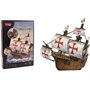 Puzzle 3D - Bateau Santa Maria - Jeu de construction - EXPLORA - 204 pieces - Des 8 ans
