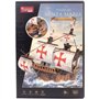 Puzzle 3D - Bateau Santa Maria - Jeu de construction - EXPLORA - 204 pieces - Des 8 ans