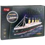 Puzzle 3D lumineux - Bateau Titanic - Jeu de construction - EXPLORA - 266 pieces - Des 8 ans