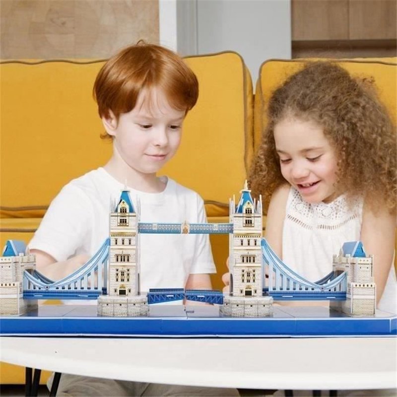 Image secondaire de Puzzle 3D - Tower Bridge - Jeu de construction - EXPLORA - 120 pieces - Des 8 ans