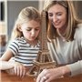 Puzzle 3D - Tour Eiffel - Jeu de construction - EXPLORA - 80 pieces - Des 8 ans