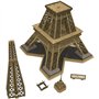 Puzzle 3D - Tour Eiffel - Jeu de construction - EXPLORA - 80 pieces - Des 8 ans