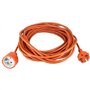 Rallonge électrique - GENERIQUE - H05VVF 2x1,5 - 25 m - Orange - Utilisation extérieure