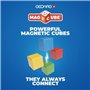 Jeu de construction magnétique - GEOMAG - Magicube Recycled Creative Set - 8 pieces - Plastique recyclé - Des 1 an