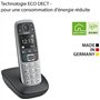 Gigaset Téléphone sans fil dect silver - giga e 560 silver