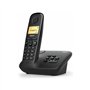 Téléphone Fixe GIGASET A170A Noir - Répondeur - Répertoire 50 contacts - Enregistrement 25 min