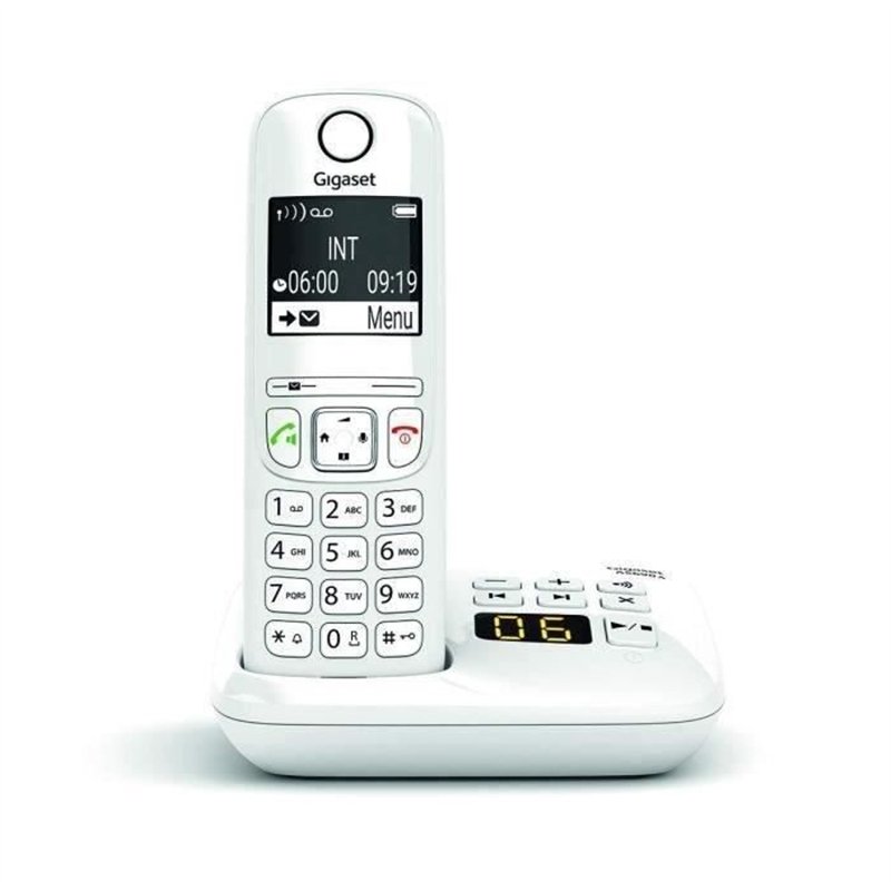 Image secondaire de Téléphone Fixe AS690 A Blanc - GIGASET - Sans fil avec répondeur - Mains libres - ID d'appelant