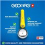 Coffret de construction - GEOMAG - Glow Recycled - 25 pieces - Luminescent - Magnétique - Plastique recyclé