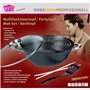 Wok multifonction 5 pieces - GSW - 860956 - Fonte d'acier - 32 cm - Tous feux dont induction