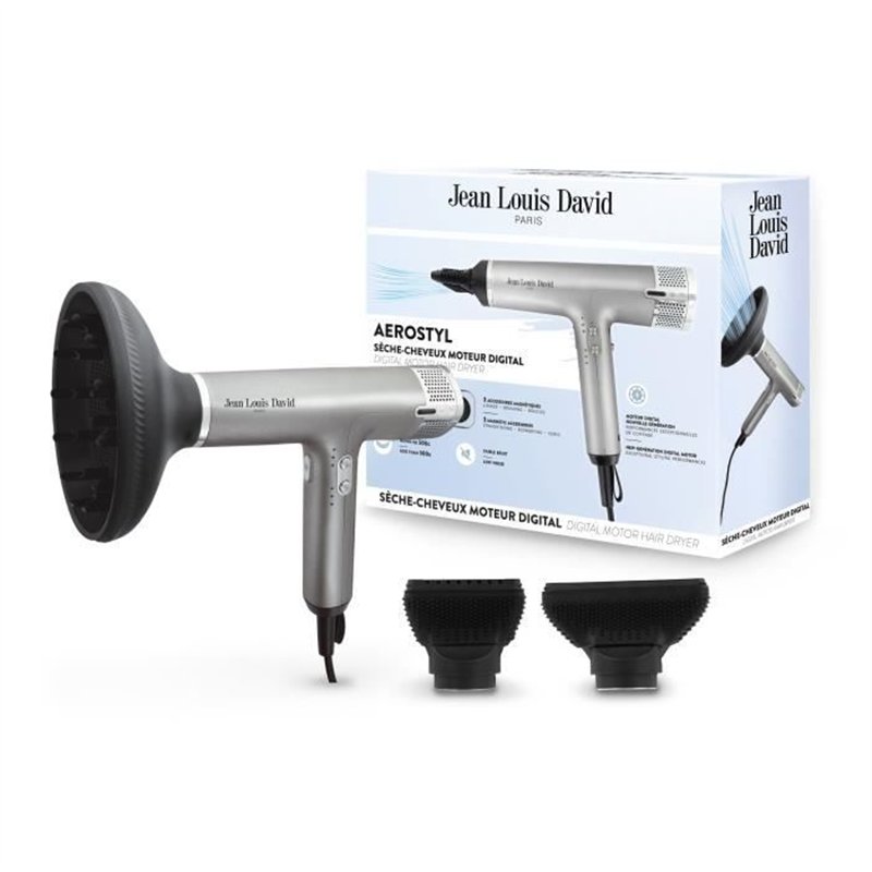Seche-cheveux - JEAN LOUIS DAVID - JLD AEROSTYL - Moteur DC - 1700 W