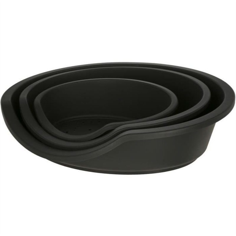 Image secondaire de KERBL - Panier / Corbeille DREAMER - Noir - Plastique recyclé - 95x70x29cm