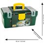 Caisse a outils Bosch - KLEIN - 8609 - Compartimentée avec visseuse électronique Ixolino II et accessoires - Des 3 ans