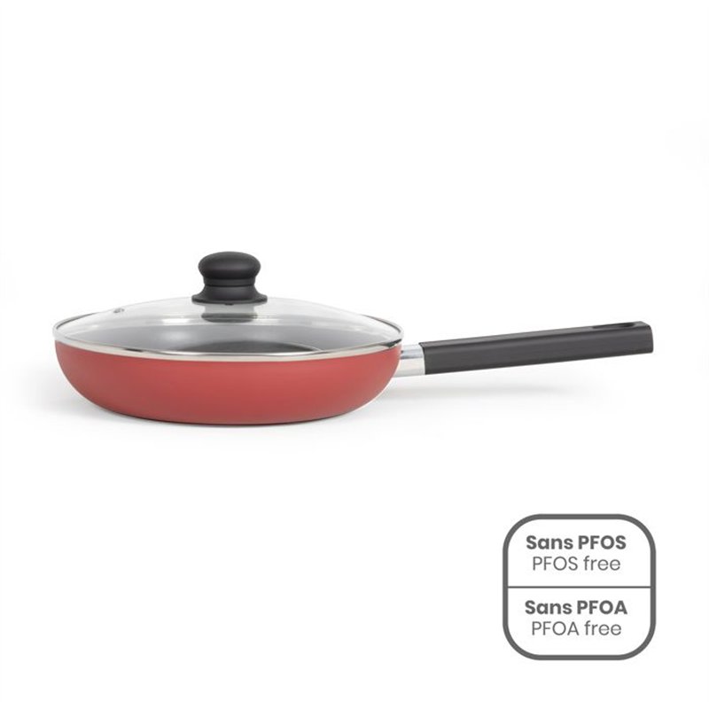 Sauteuse 26 cm - Livoo - MEP153R - Rouge