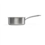 Brigade - Casserole en acier inoxydable 18 cm - LIVOO - MEP160 - Acier inoxydable Triply - Tous feux dont induction - Made in Fr