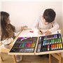 Mallette de dessin - MAIN D'ARTISTE - 150 Pieces - Loisir Créatif - Des 5 ans