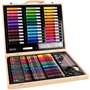 Mallette de dessin - MAIN D'ARTISTE - 150 Pieces - Loisir Créatif - Des 5 ans