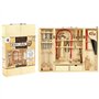 Armoire a outils en bois avec de vrais outils - PLANETE BOIS - FSC - 25 pieces - Montessori - Des 8 ans