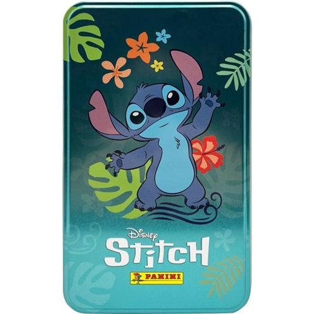 Boîte métal - PANINI - STITCH TC - 7 pochettes - 42 cartes