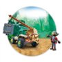 PLAYMOBIL 71820 Spinosaure, chercheur et véhicule a grue pivotante, Dinos, 60 pieces, Des 4 ans