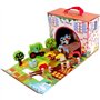 Maison de Jeu Ferme - PLANeTE BOIS - FSC - 12 Pieces - Jeu Enfant - Des 18 Mois