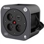 Enrouleur - QUARX - S-Box - 12m, 3 prises 16A, USB Type A et C