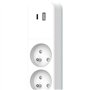 Multiprise - QUARX - 4 prises - Avec USB Type C et USB A, câble 1,5m