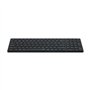 Ensemble clavier souris - RAPOO - 9700M - Sans fil - Multimode - Numpad - Noir