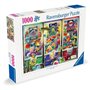 Puzzle 1000 pieces Animaux, aliens et ninjas, des 14 ans, Puzzle de qualité supérieure, Nombreux, 12001482, Ravensburger