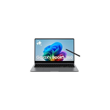 PC portable - SAMSUNG - Galaxy Book5 360 - 15,6 - Intel Core Ultra 5 - Windows 11 - 16 Go RAM - 512 Go SSD