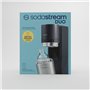 Machine a soda et eau pétillante SODASTREAM - DUO Noire - 2 carafes en verre - 1 recharge de gaz 60L