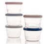 Lot de 5 boîtes de conservation - THERMOBABY - 250 ml - Hermétiques et sans BPA
