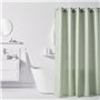 Rideau de douche gauffré - Green - Polyester - 180 x 200 cm - 12 crochets - UTILITY - TODAY